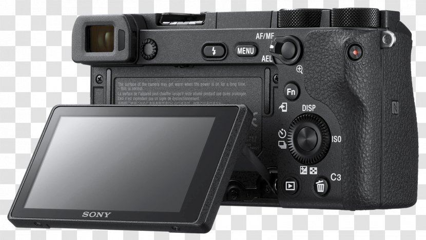 Sony α6500 Alpha 6300 α6000 α7 II Mirrorless Interchangeable-lens Camera - Hardware Transparent PNG