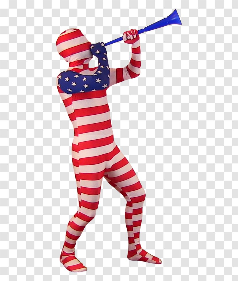 Flag Of The United States Costume Zentai - Purge Election Year Transparent PNG