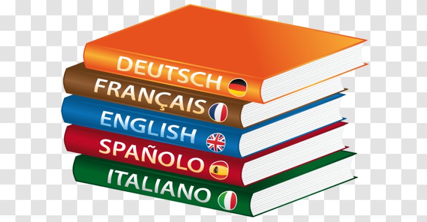 Foreign Language School Course Learning - French - English Book Transparent PNG