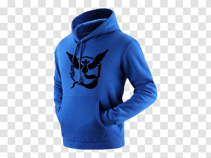 Hoodie T-shirt Pokémon GO Sleeve - Clothing - Hoodies Transparent PNG