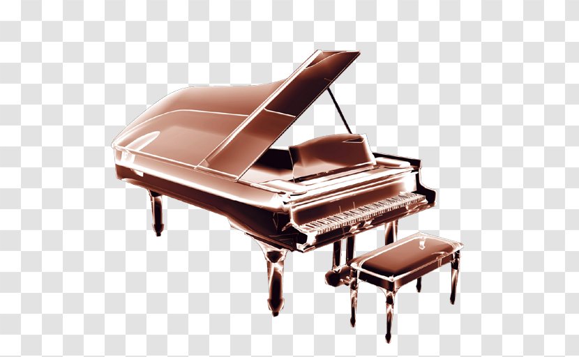 Piano Icon - Watercolor Transparent PNG