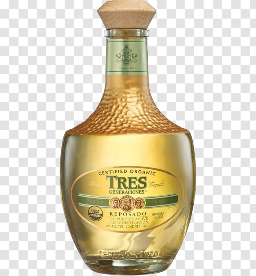 Sauza Tequila Tres Agaves Generaciones Plata Blanco Reposado - Whisky - Agave Transparent PNG