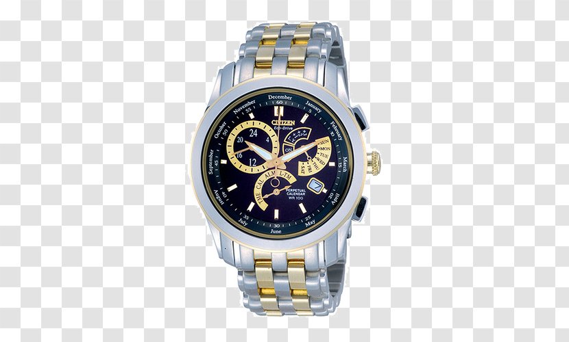 Eco-Drive Citizen Holdings Watch Perpetual Calendar Jewellery - Watches Transparent PNG