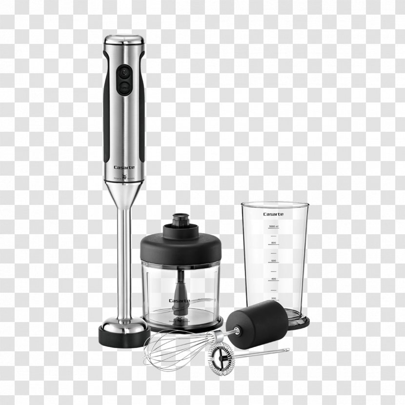 Immersion Blender Mixer Kitchen Stainless Steel - Measuring Cup - Glass Transparent PNG