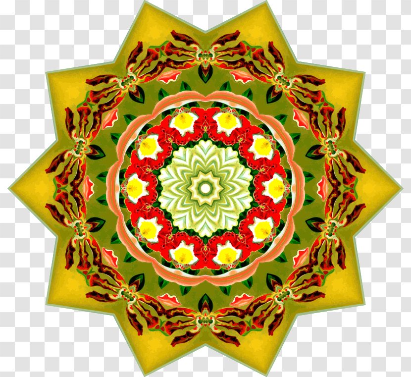 Christmas Ornament Flower Symmetry Day Circle M RV & Camping Resort - Rv - Ernst Haeckel Transparent PNG