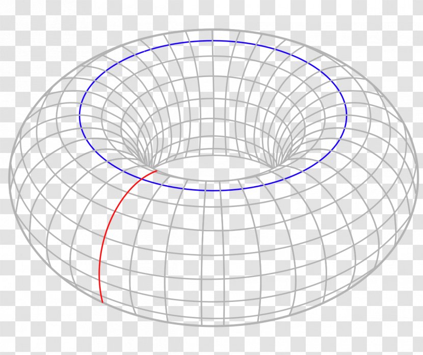 Torus Interconnect Topology Circle Mathematics - Van Allen Radiation Belt Transparent PNG