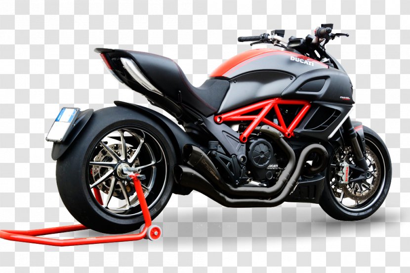 Exhaust System International Motor Show Germany Car Ducati Diavel Motorcycle - Mode Of Transport Transparent PNG
