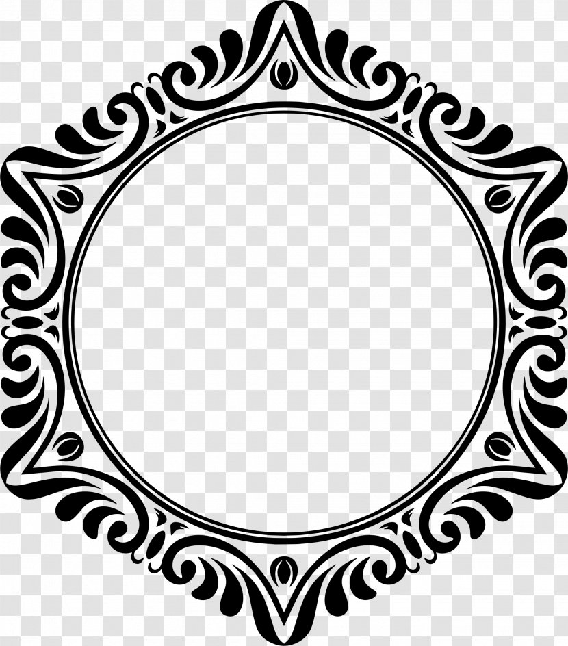 Monochrome Photography Line Art - Hexagon Border Transparent PNG