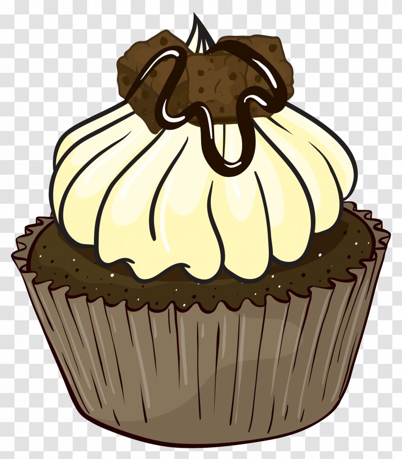 Mini Cupcakes Muffin Chocolate Cake - Cheese On The Transparent PNG