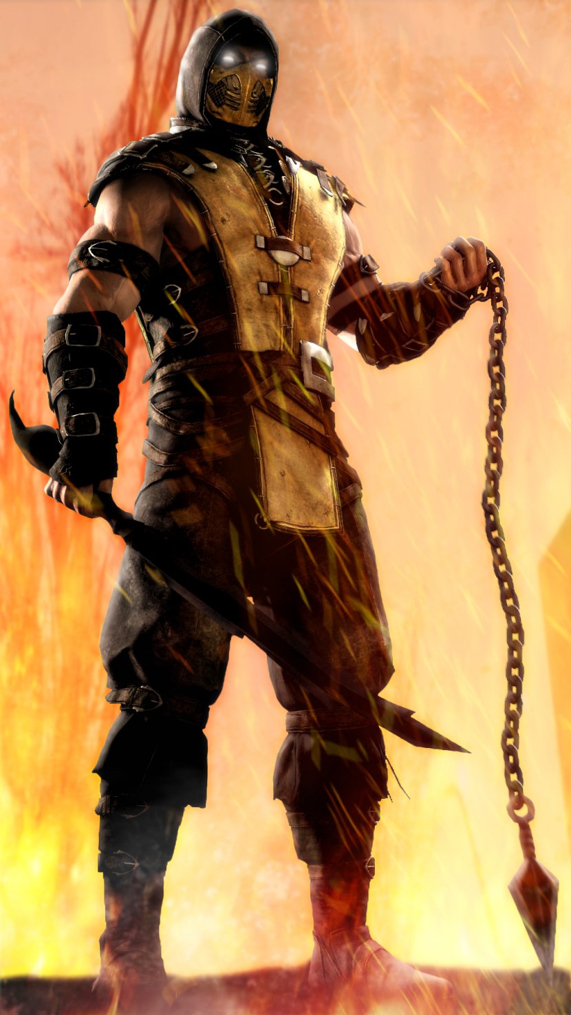 Mortal Kombat X Garry's Mod Sub-Zero Scorpion - Mercenary Transparent PNG