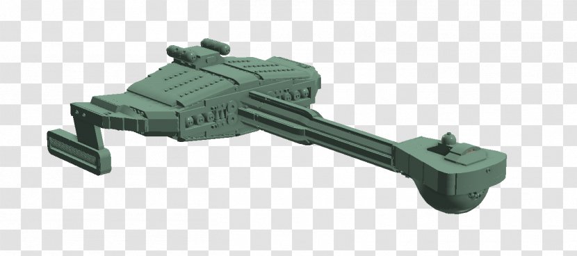 Klingon Star Trek Square Foot Starship - Gun Accessory Transparent PNG