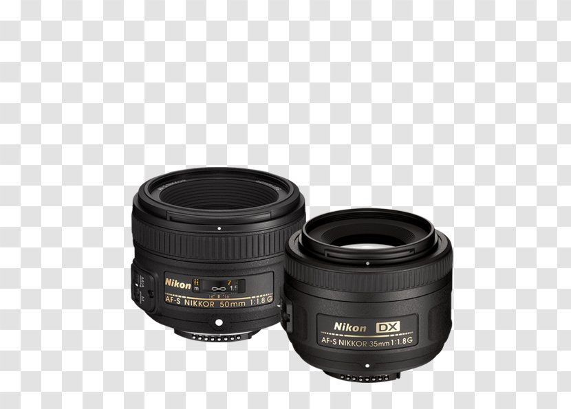 Nikon AF-S DX Nikkor 35mm F/1.8G Digital SLR 50mm Format - Fujifilm - Camera Lens Transparent PNG