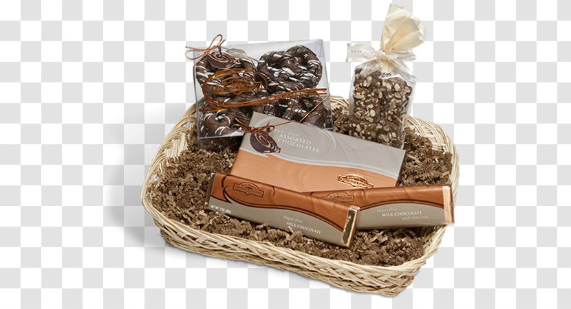 Food Gift Baskets Pretzel Chocolate Transparent PNG