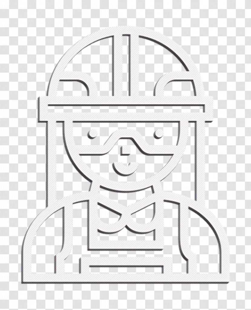Professions And Jobs Icon Builder Icon Construction Worker Icon Transparent PNG