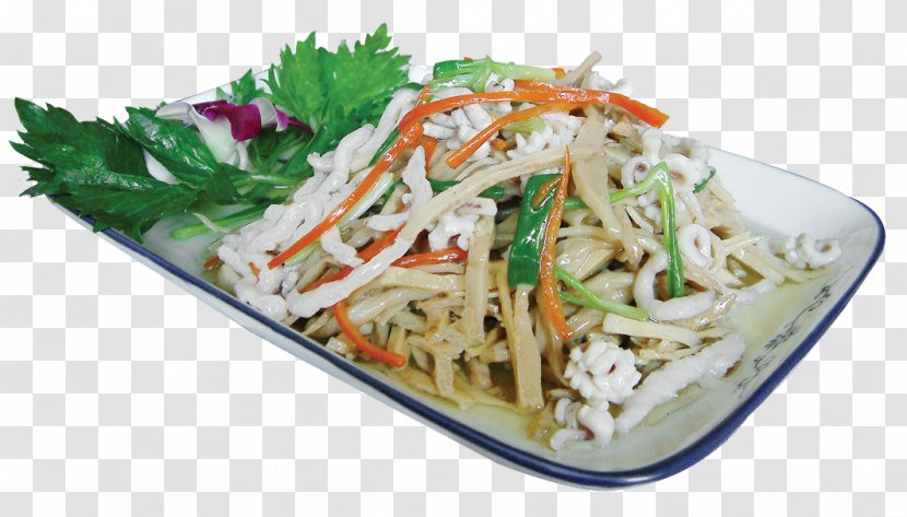 Chicken Pad Thai Dried Shredded Squid Nu1ed9m - Bamboo Shoot - Juice Shoots Transparent PNG