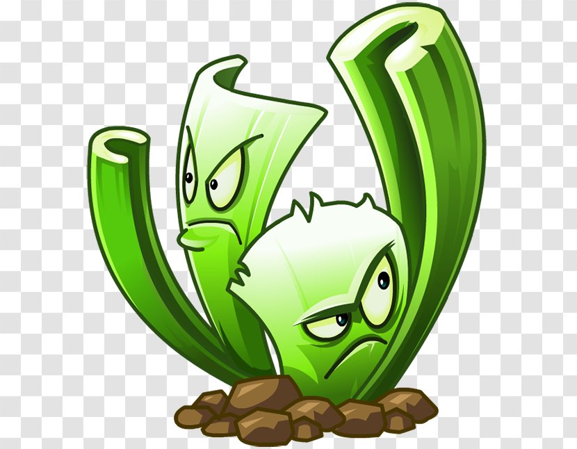 Plants Vs. Zombies 2: It's About Time Zombies: Garden Warfare 2 Heroes Wiki - Fruit - Celery Transparent PNG