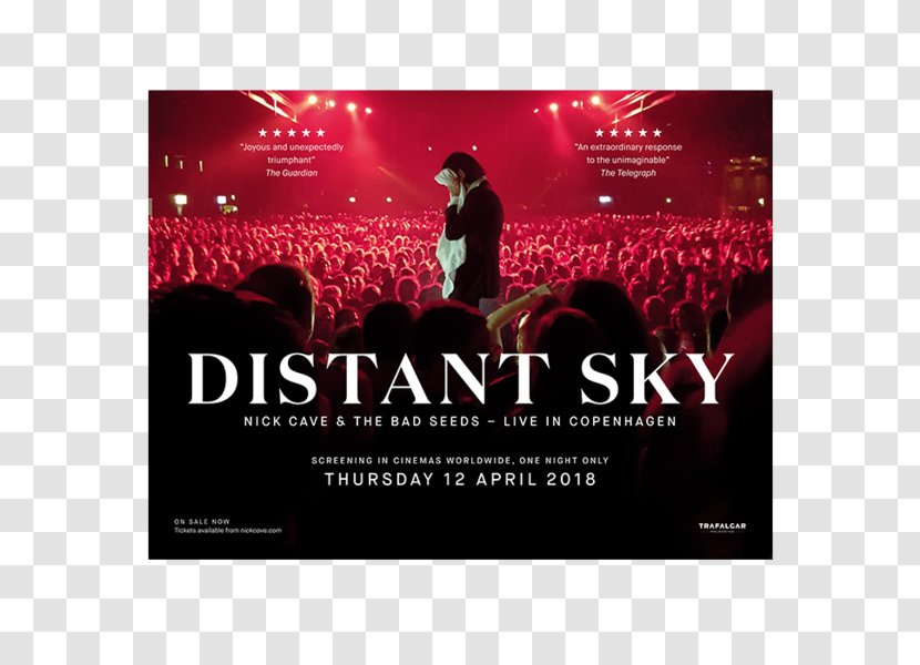 Distant Sky Nick Cave Concert Film Cinema - Cartoon - Mercy Seat Transparent PNG