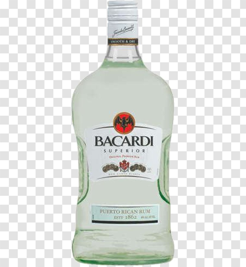 Bacardi Superior Light Rum Distilled Beverage Cachaça - Cocktail - Wine Transparent PNG
