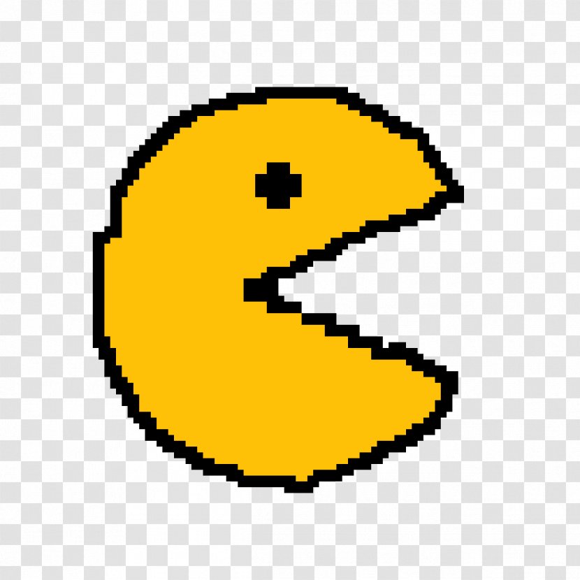 Emoticon Smiley Symbol Pattern - Yellow - Pac Man Transparent PNG