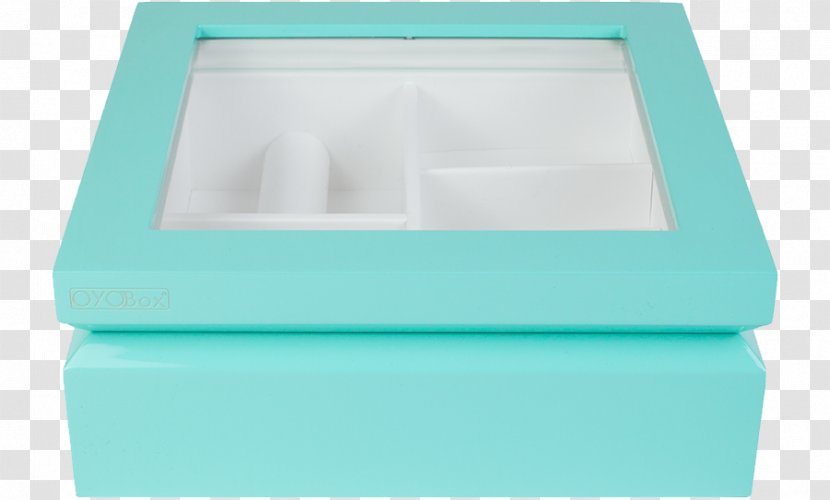 Rectangle Turquoise - Jewellery Box Transparent PNG