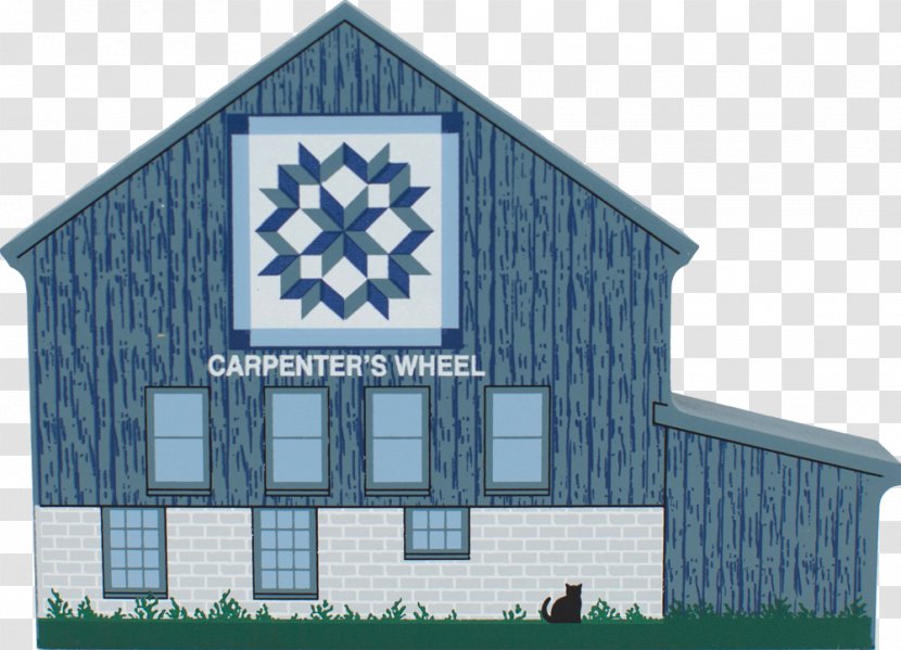 Quilt Trail Meow Barn Carpenter - Quilts Of The Underground Railroad Transparent PNG