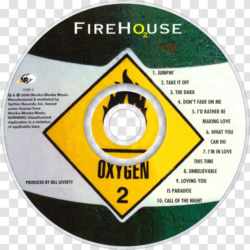 Compact Disc FireHouse O2 Full Circle Prime Time - Frame - Silhouette Transparent PNG