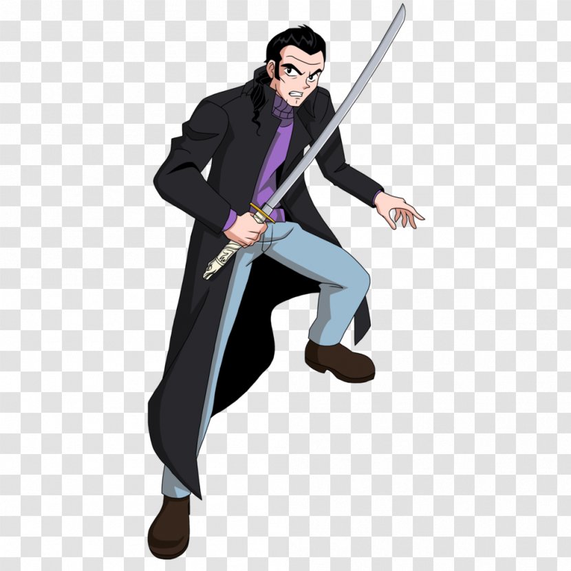 Duncan MacLeod Katana Immortal Clan Highlander - Costume Transparent PNG