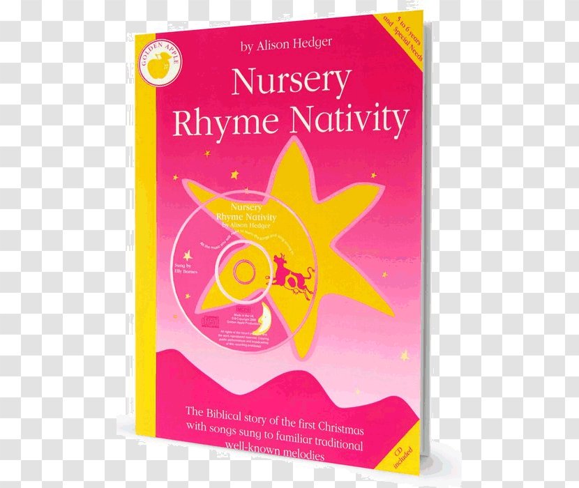 Amazon.com Nativity Teacher Book Nursery Rhyme Alison Hedger - Compact Disc - Rhyming Poem Transparent PNG