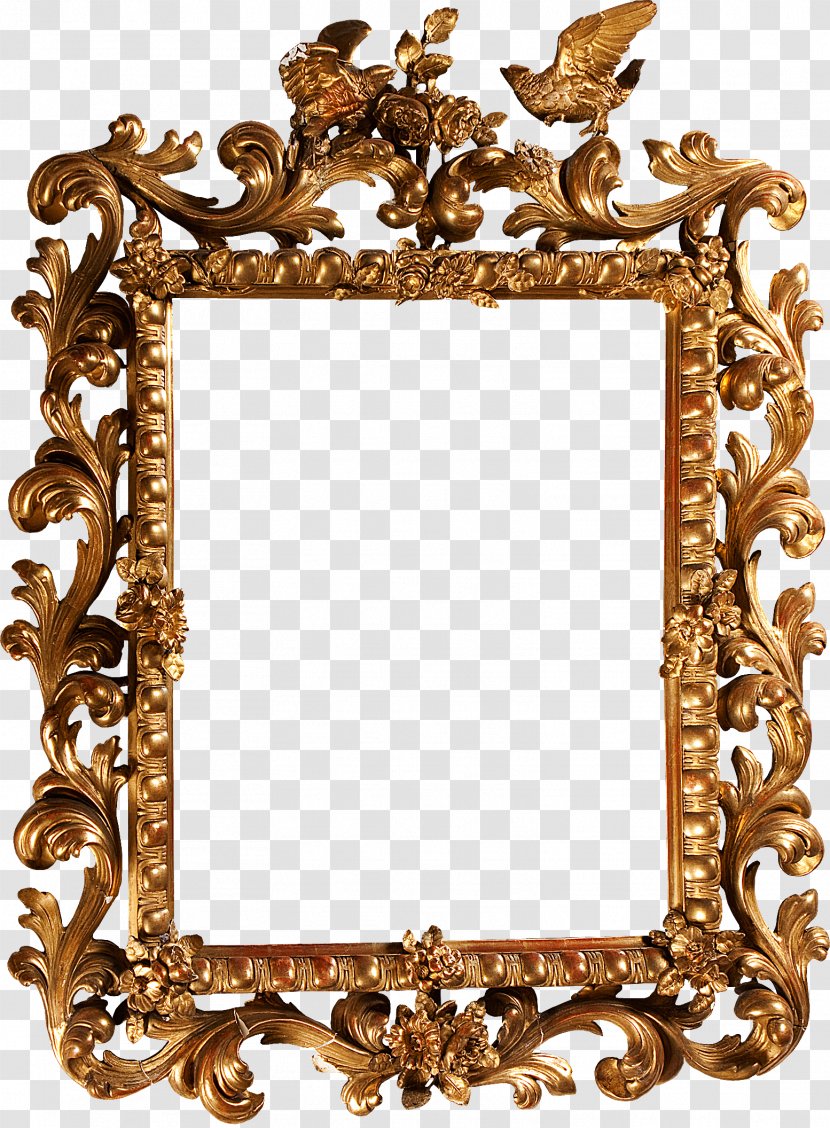 Picture Frames Clip Art - Frame - Gold Transparent PNG