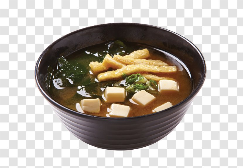 Dish Cuisine Food Ingredient Miso Soup - Wakame Recipe Transparent PNG