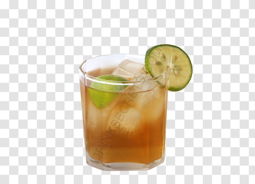 Cocktail Garnish Rum And Coke Sea Breeze Caipirinha Mai Tai - Lime Juice Transparent PNG