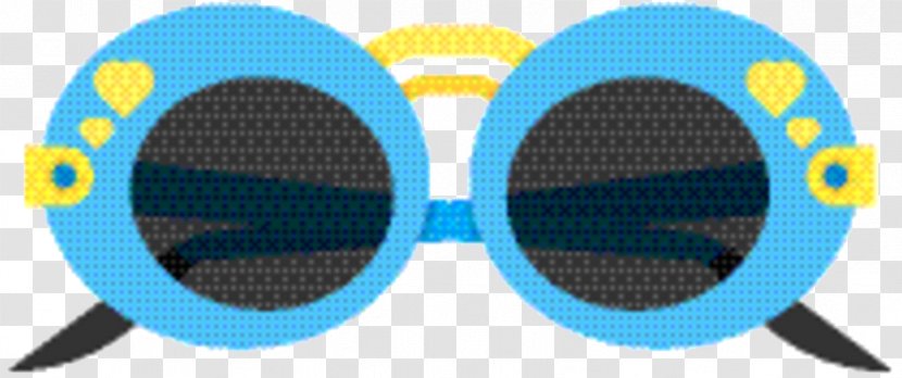 Sunglasses - Electric Blue Goggles Transparent PNG