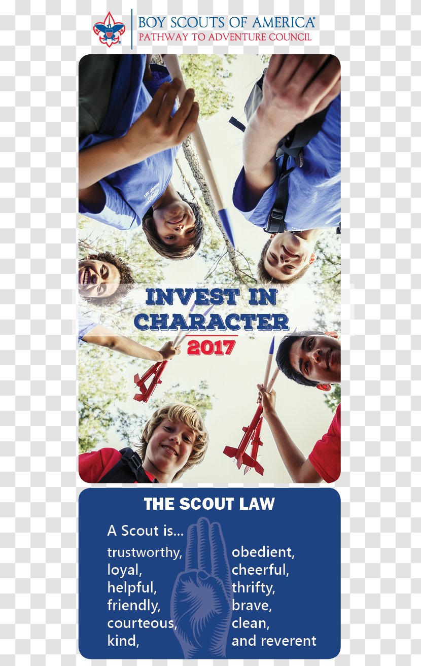 Advertising Boy Scouts Of America - One-page Brochure Transparent PNG