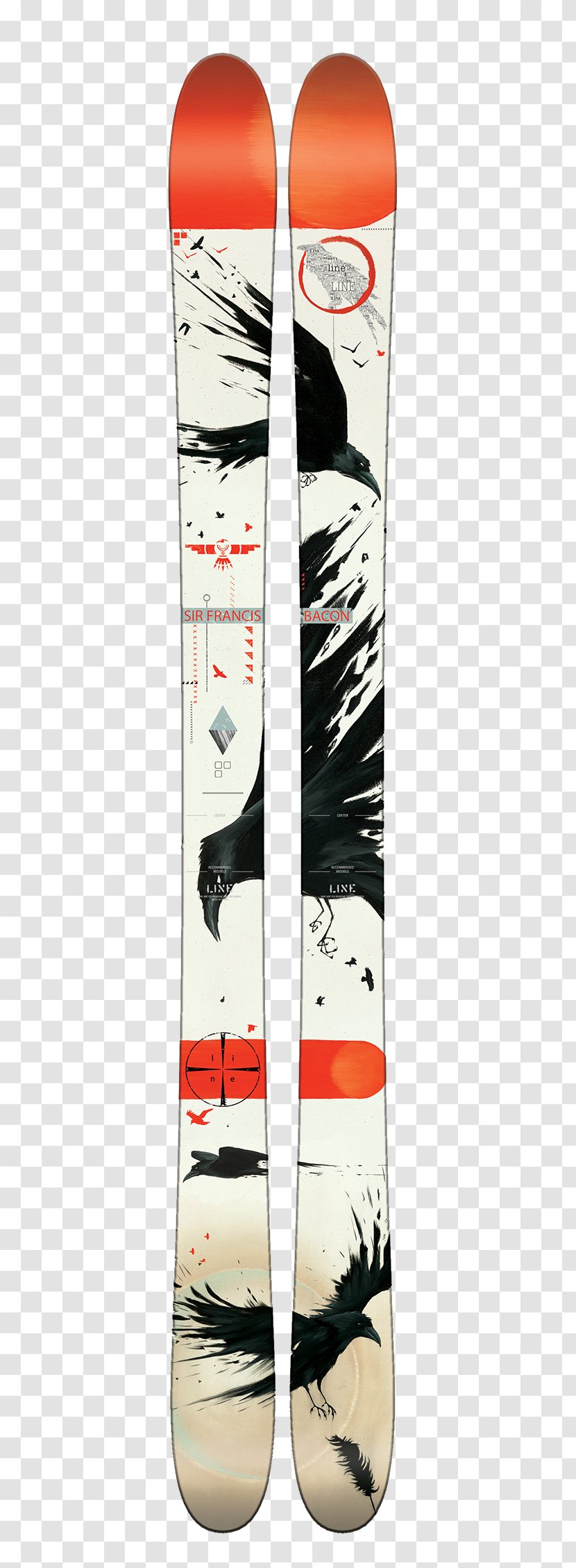 Line Sir Francis Bacon 2016 Skis Ski Bindings Skiing - Backcountry Transparent PNG