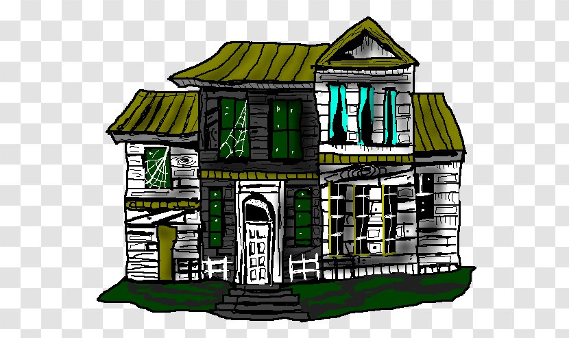 Haunted Attraction House Free Content Clip Art - Building - Horror Cliparts Transparent PNG