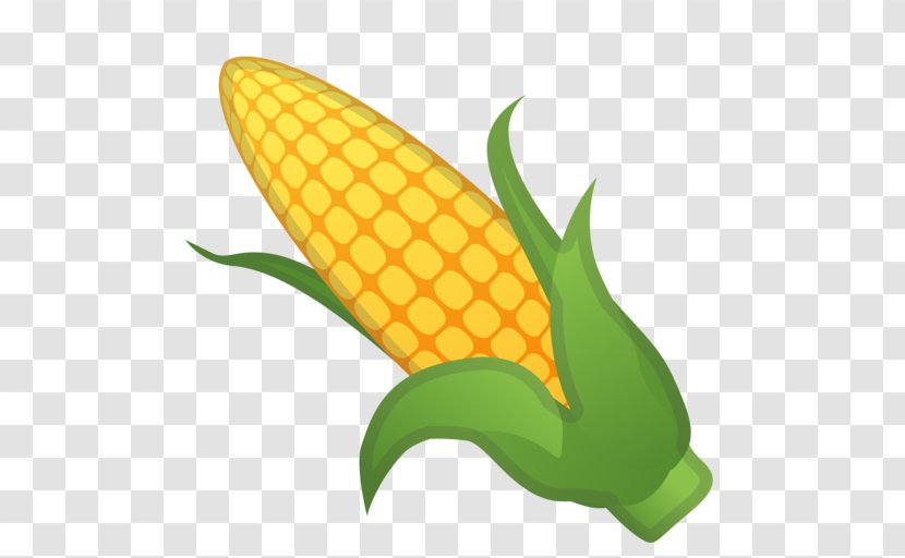 Emoji Maize Corn On The Cob Noto Fonts Food - Android Oreo - Sweet Transparent PNG