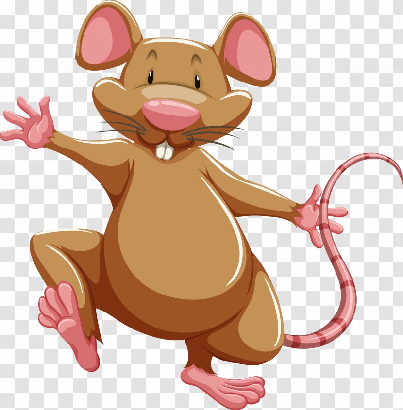 Mouse Brown Rat Clip Art - Mammal - Creature Transparent PNG
