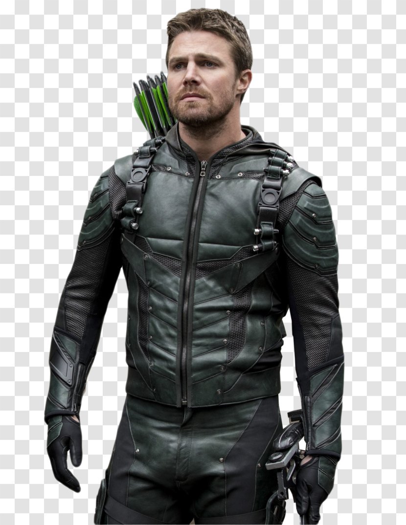 Stephen Amell Green Arrow Oliver Queen Hawkgirl - Hood - Deathstroke Transparent PNG