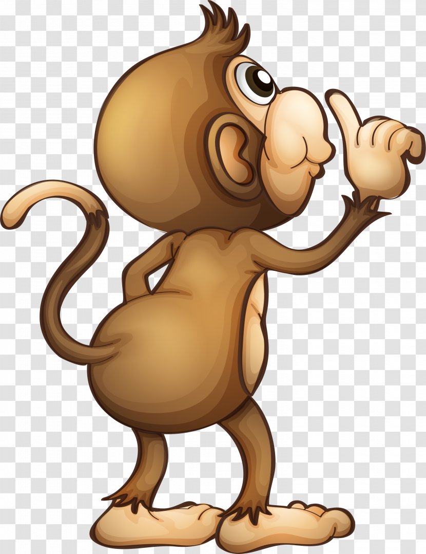 Monkey Royalty-free Clip Art - Carnivoran Transparent PNG