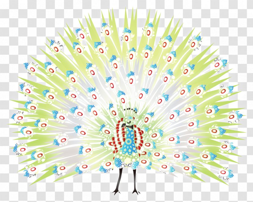 Peafowl Illustration - Text - Fantasy Peacock Transparent PNG