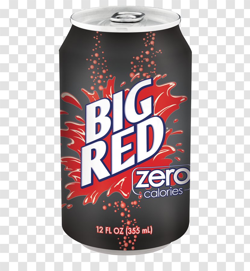 Big Red Fizzy Drinks Cream Soda Bottle - Drink Transparent PNG
