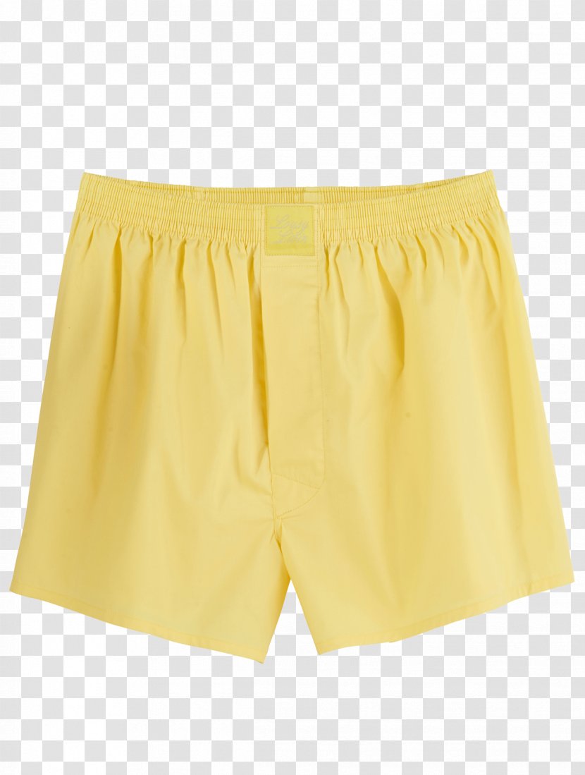 Trunks Underpants Waist Shorts Swimsuit - Yellow - Bottom Transparent PNG