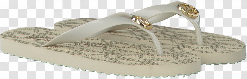 Shoe Sandal Slide Product Design Beige - Michael Kors Flip Flops Transparent PNG
