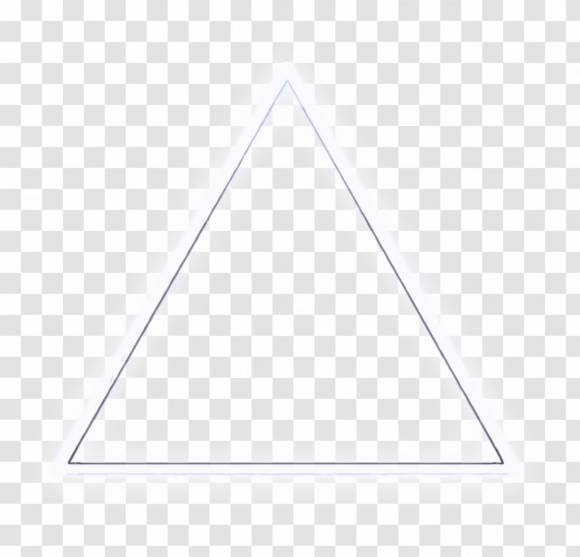 Triangle Triangle Line Cone Pyramid Transparent PNG