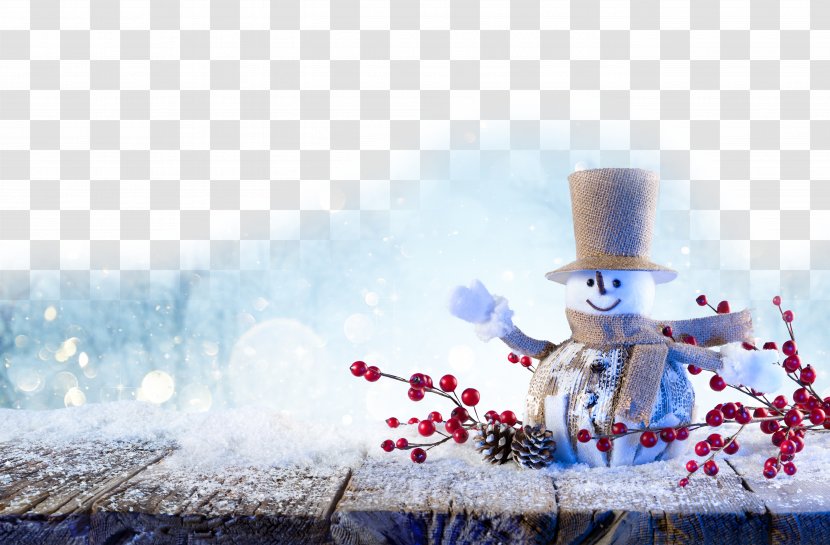 Facebook Winter Snowman Snowflake Season - December - Cherry Transparent PNG
