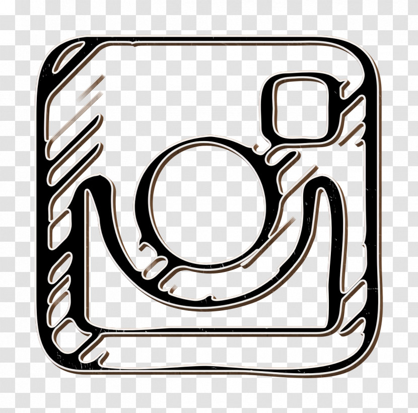 Logo Icon Instagram Sketched Logo Icon Instagram Icon Transparent PNG
