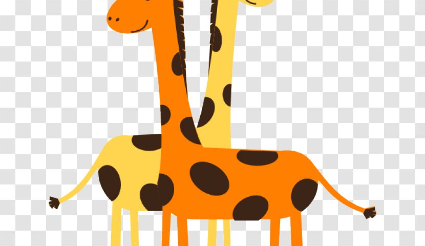 Animal Illustrations Baby Giraffes Clip Art Free Content - Mammal - Giraffe Transparent PNG