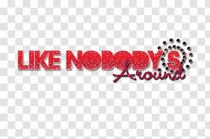 Like Nobody's Around Text Logo - Walt Disney Company - Nobody Does It You Transparent PNG