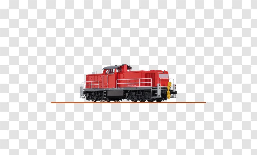 Train DB Class V 90 Diesel Locomotive BRAWA HO Scale - Vehicle Transparent PNG