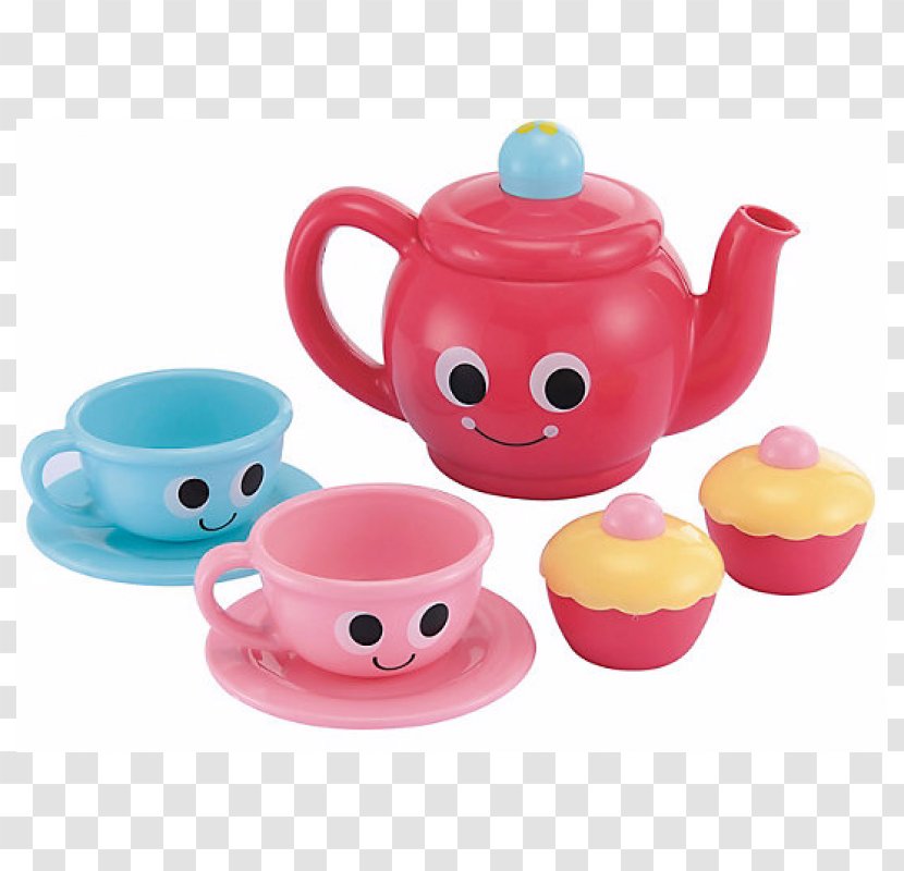 Tea Set Kettle Coffee Cup Toy Transparent PNG